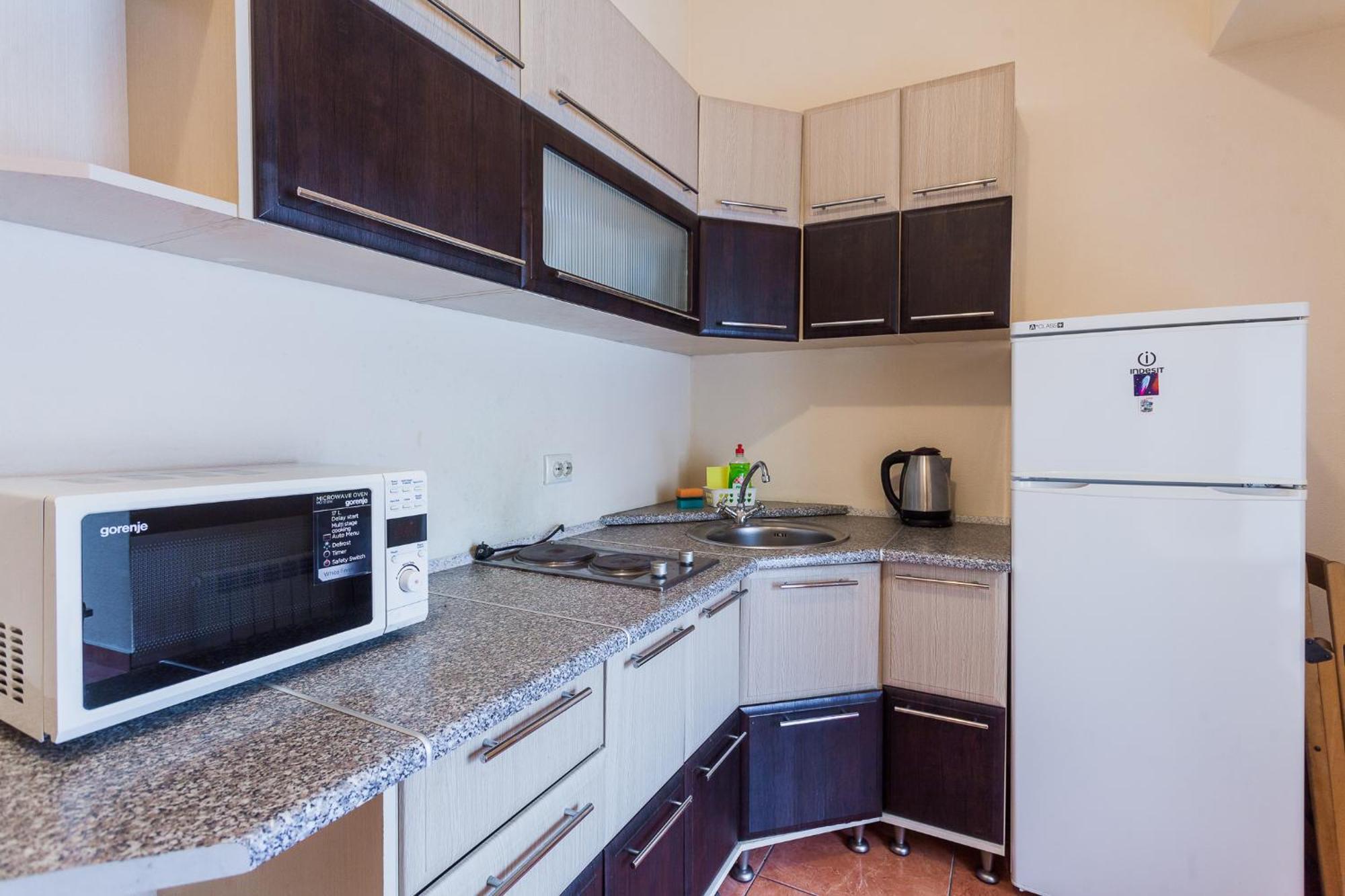 Apartment At Malaya Zhytomyrska 5 Kyiv Exterior foto